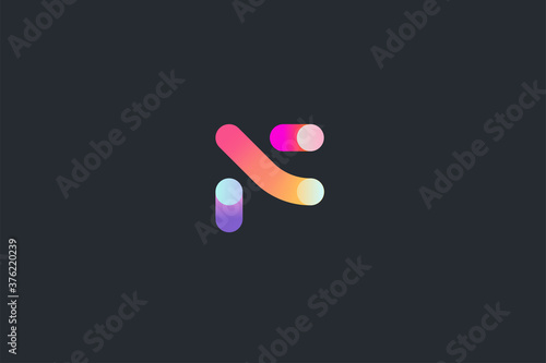 Technology Letter F Logo Template