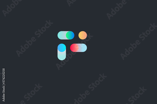 Technology Letter F Logo Template