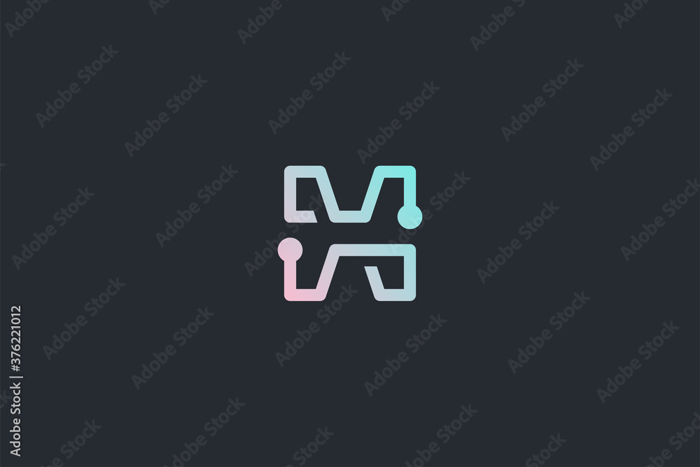 Technology Letter H Logo Template Technology Letter H Logo Template