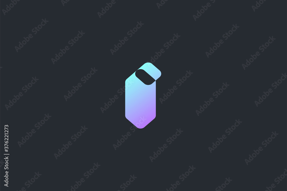 Technology Letter I Logo Template Technology Letter I Logo Template