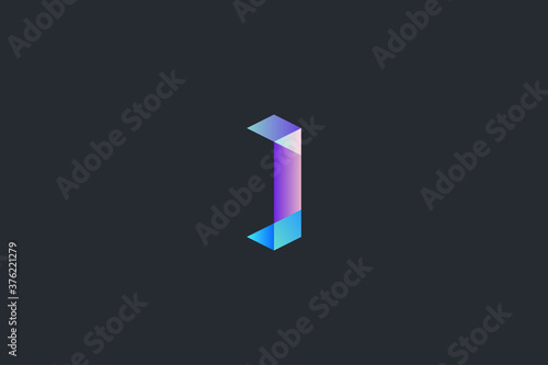 Technology Letter I Logo Template Free Download Technology Letter I Logo Template - GFXLoad