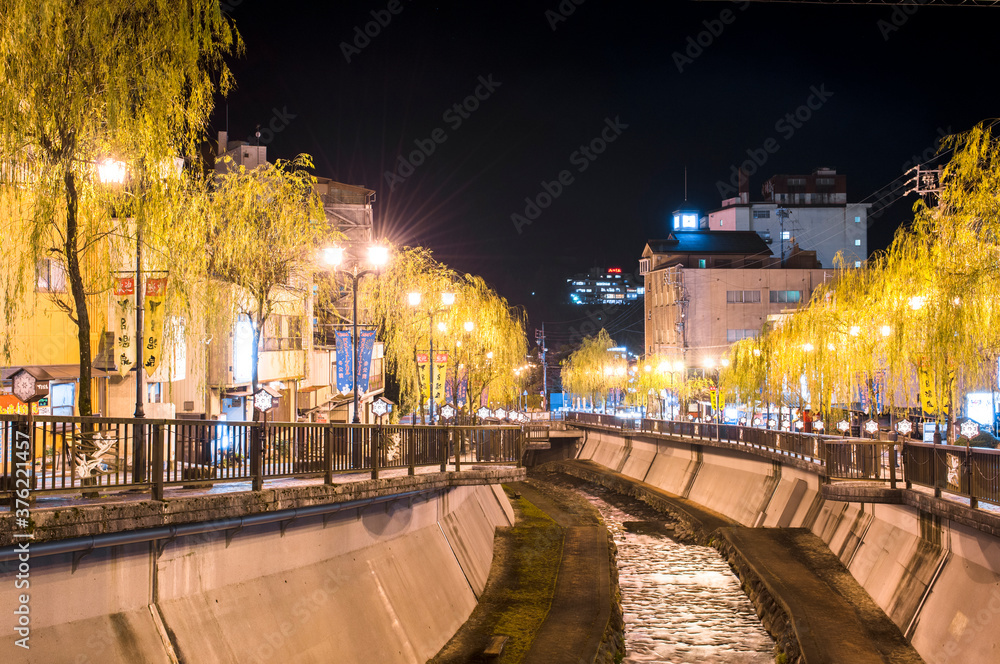 下呂温泉街 日本の岐阜県の観光名所 Stock Photo Adobe Stock