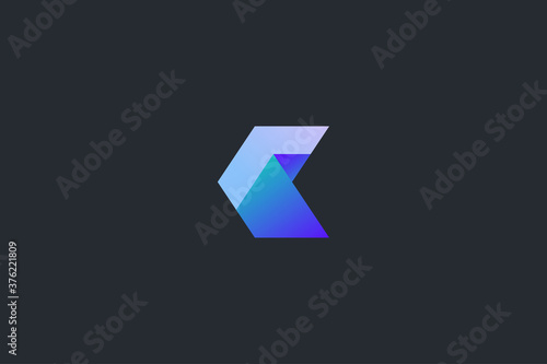 Technology Letter K Logo Template