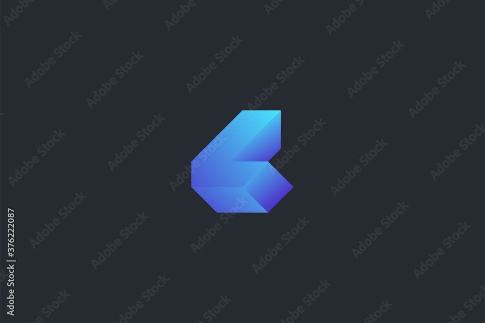 Fototapeta premium Technology Letter L Logo Template