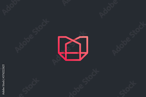 Technology Letter M Logo Template