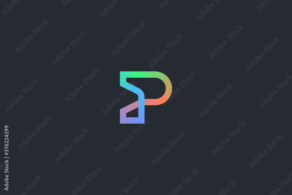 Technology Letter P Logo Template Technology Letter P Logo Template
