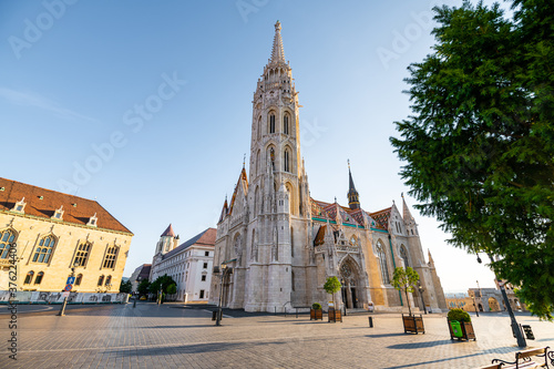 Mathias Church in Budapest, Hungary. photo