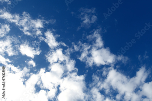 Blue sky with cloud