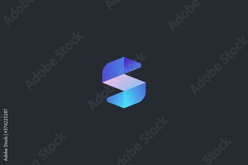Technology Letter S Logo Template