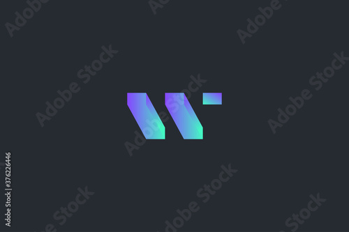 Technology Letter W Logo Template
