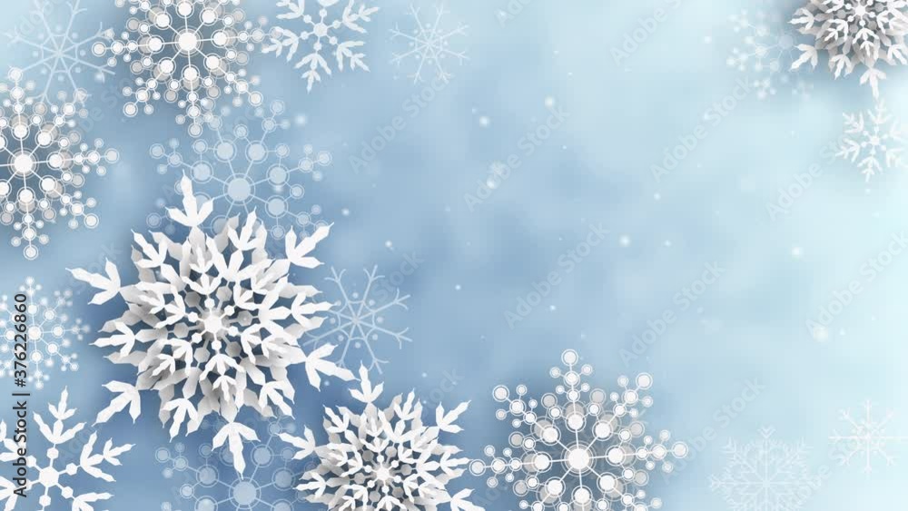 Christmas snowflakes background. Christmas snowflakes background.