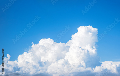 blue sky with clouds