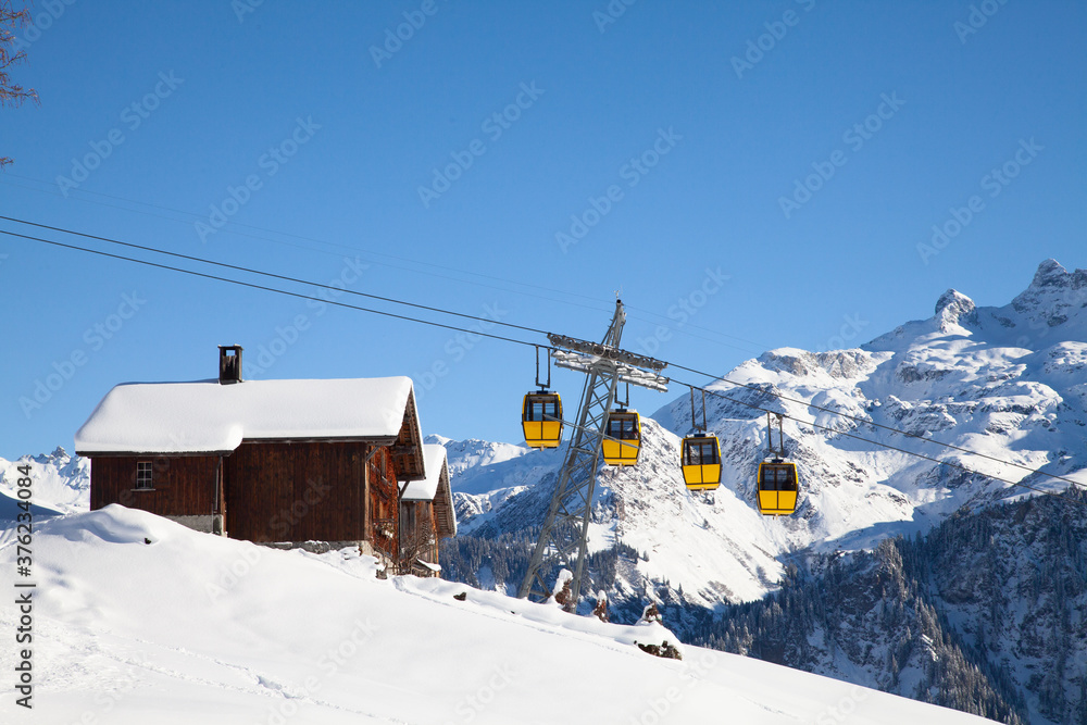 Winter in alps Winter in alps