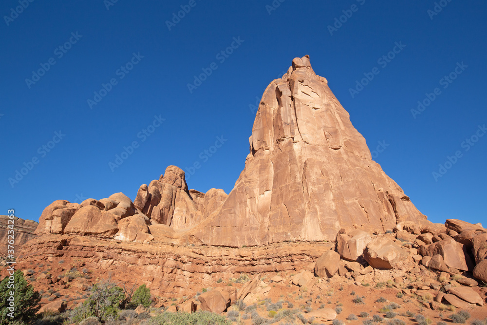 Landscapes of the Arches National park, Utah, USA