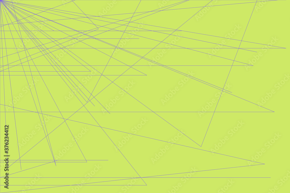 Isolated pattern chaotic lines Isolated pattern chaotic lines