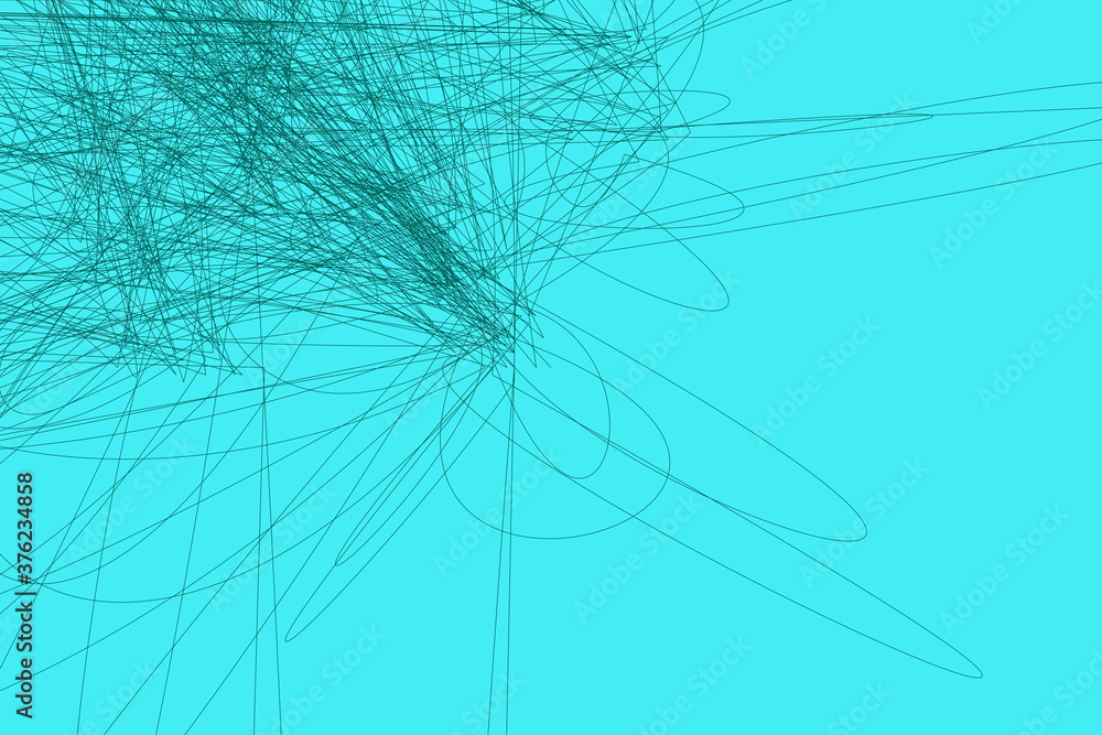 Isolated pattern chaotic lines Isolated pattern chaotic lines