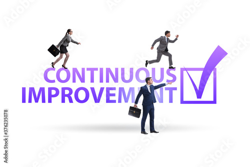 Continuous improvement concept in business