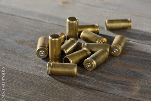 Foto spent cartridges