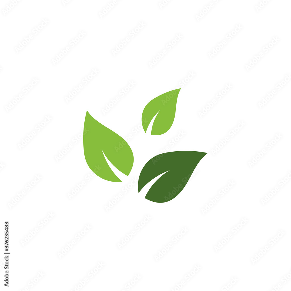 Leaf ecology Logo Template vector Leaf ecology Logo Template vector