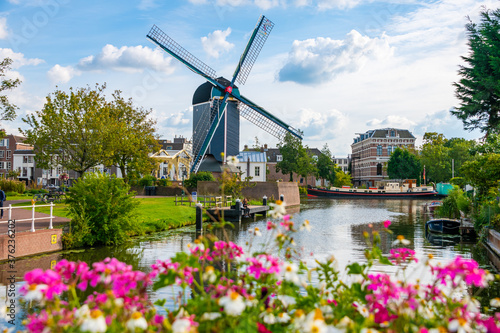 Leiden City in the Netherlands.