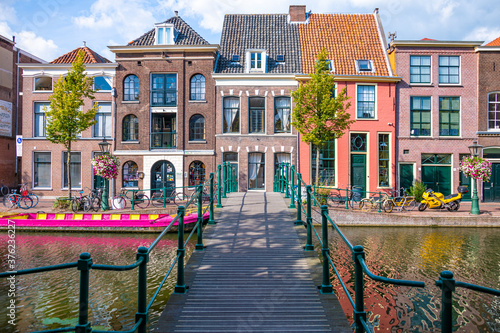 Leiden City in the Netherlands.