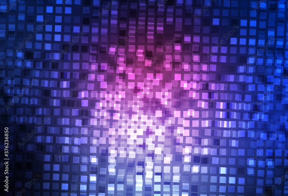 Dark Pink, Blue vector pattern in square style. Dark Pink, Blue vector pattern in square style.