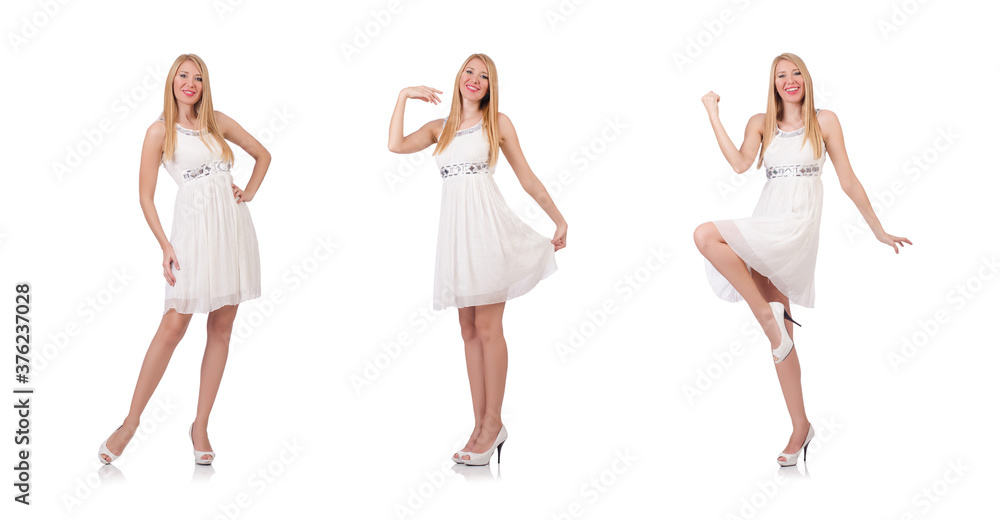Young woman in fashion concept Young woman in fashion concept