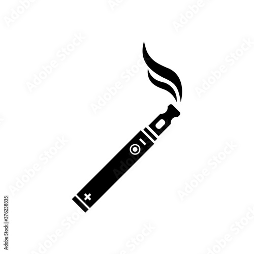 Electronic cigarette icon. Vape device. Vector on isolated white background. EPS 10