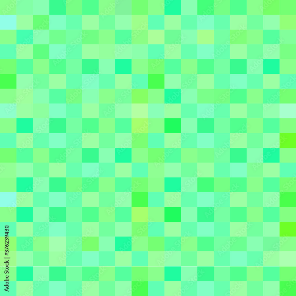 Abstract background with bright green mosaic block colorful vector illustration, wallpaper, backdrop, brick wall textures pattern seamless art graphic design Abstract background with bright green mosaic block colorful vector illustration, wallpaper, backdrop, brick wall textures pattern seamless art graphic design