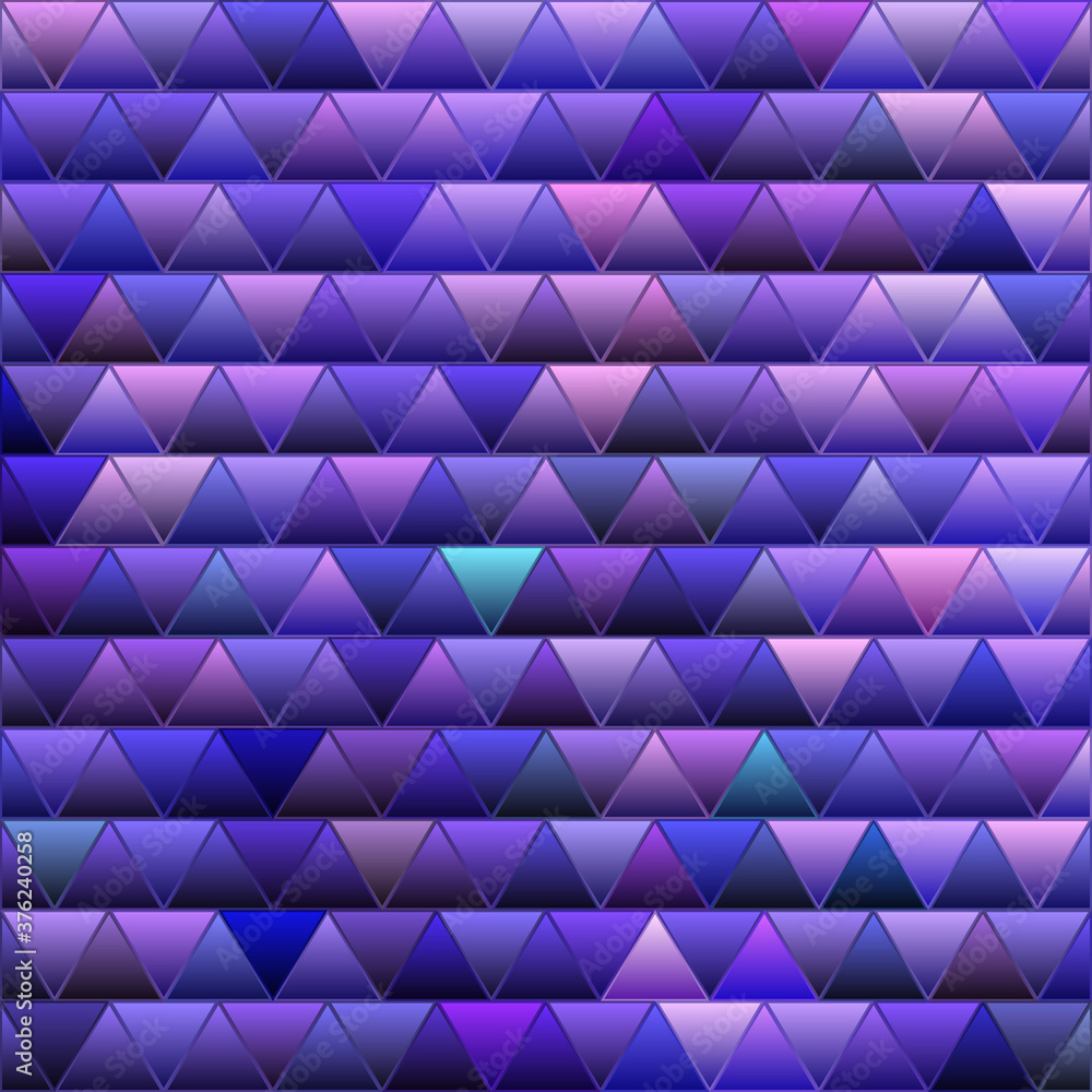 Obraz premium abstract vector stained-glass triangle mosaic background