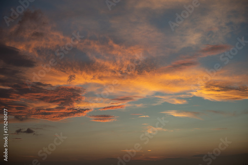 Sunset sky