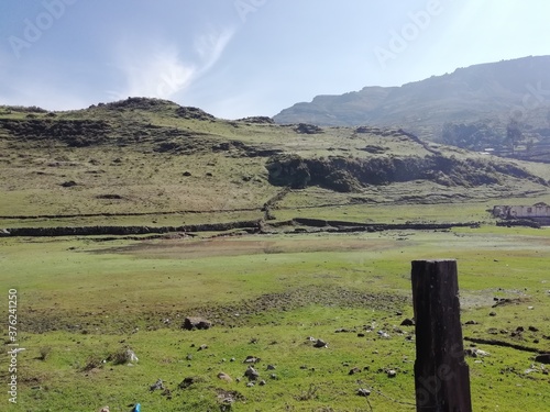 landscape in the mountains