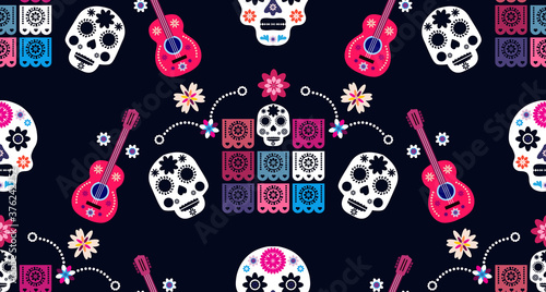 Skull pattern 33