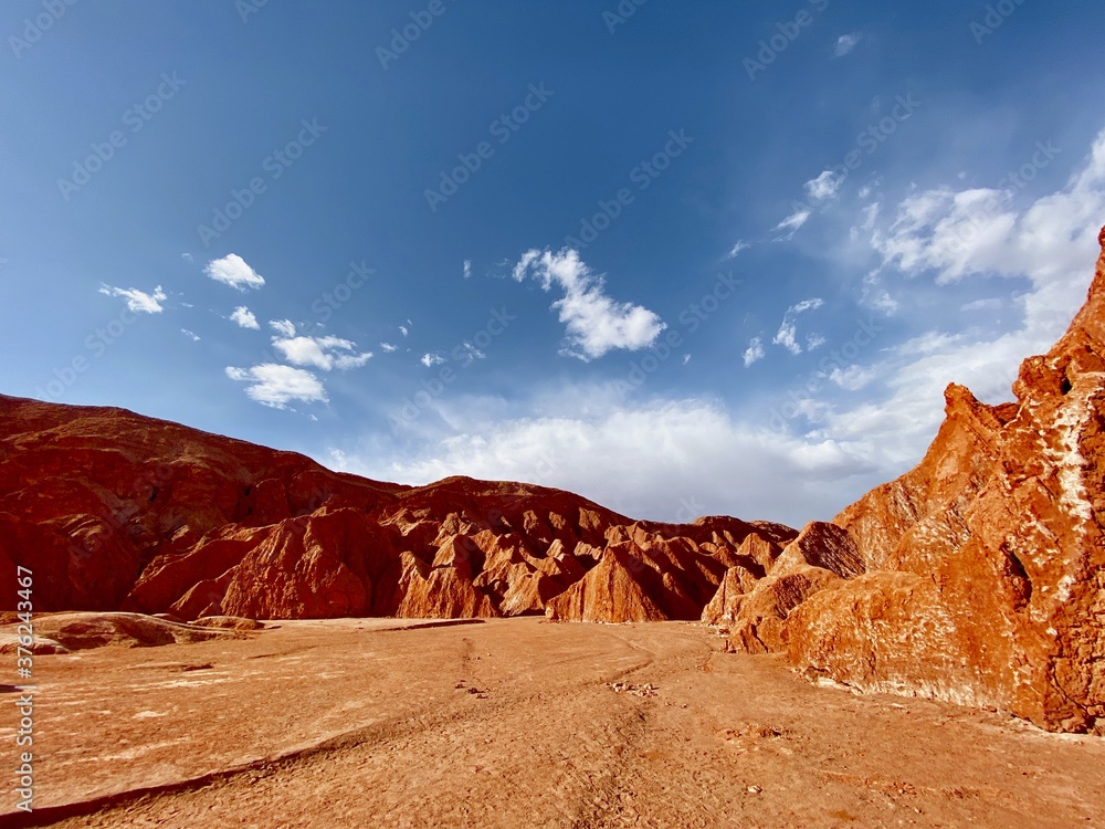 Naklejka premium desert landscape