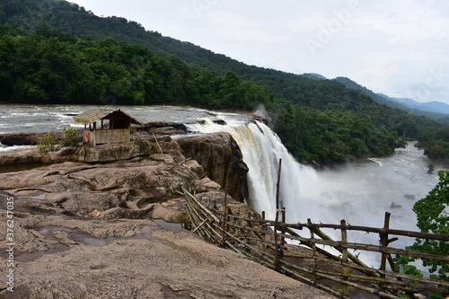 Athirappilly Water Falls in Kerala India photo