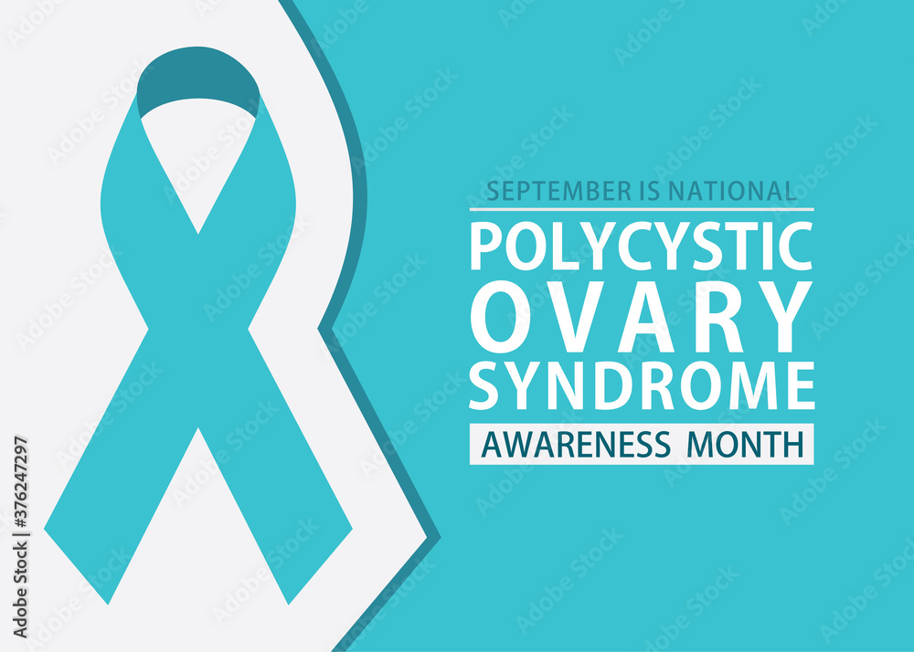 Polycystic Ovary Syndrome Awareness Month poster Stock Vector | Adobe Stock