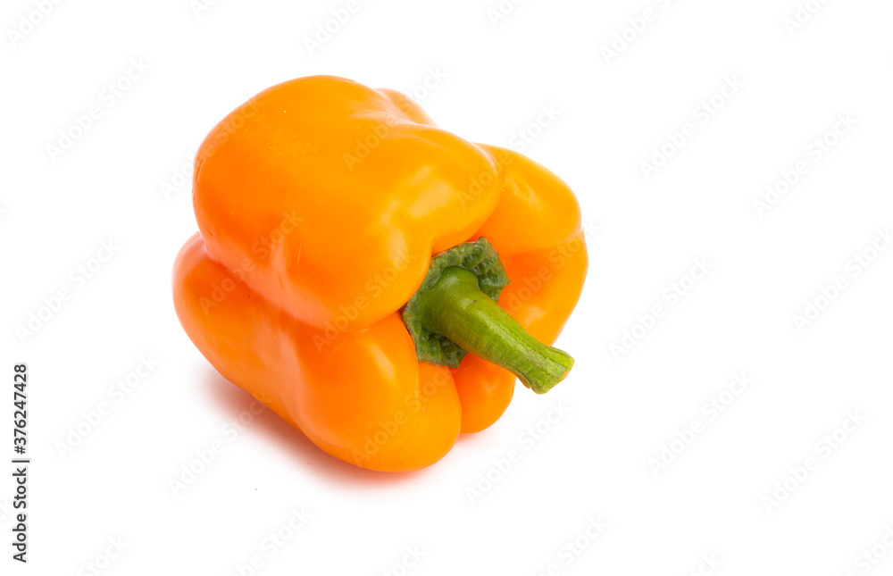 orange pepper isolated