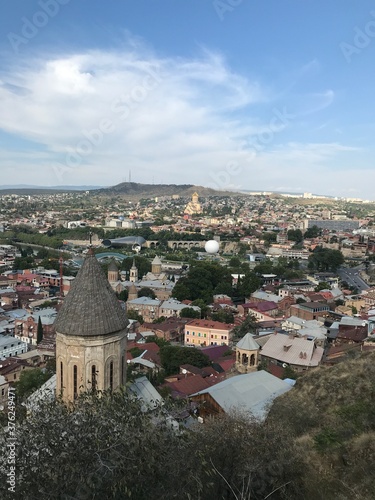 view of the city of Tbilisi