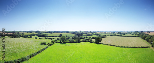 above the countryside in oxfordshire photo