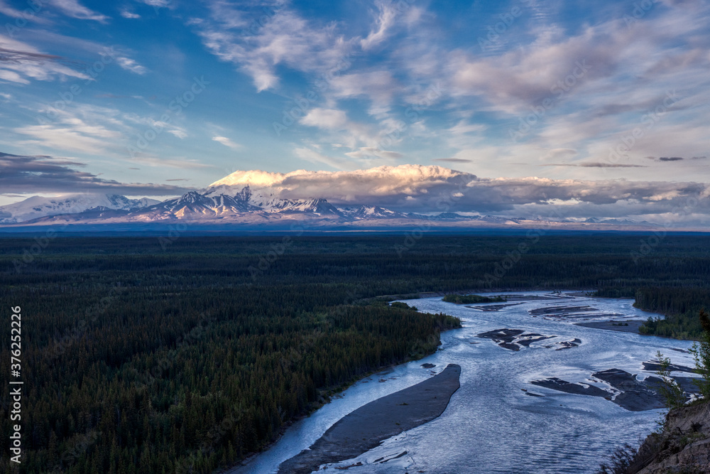 Alaska Kennicott Mine Mountains Wrangell St Elias