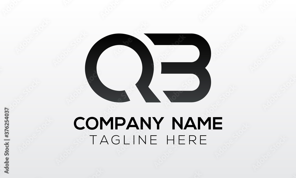 Initial letter QB logo design with creative modern business typography vector template. Creative isolated QB letter logo design Initial letter QB logo design with creative modern business typography vector template. Creative isolated QB letter logo design