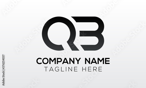 Initial letter QB logo design with creative modern business typography vector template. Creative isolated QB letter logo design