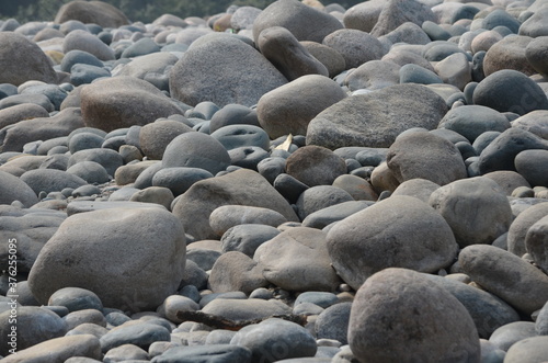rocks by the river bed