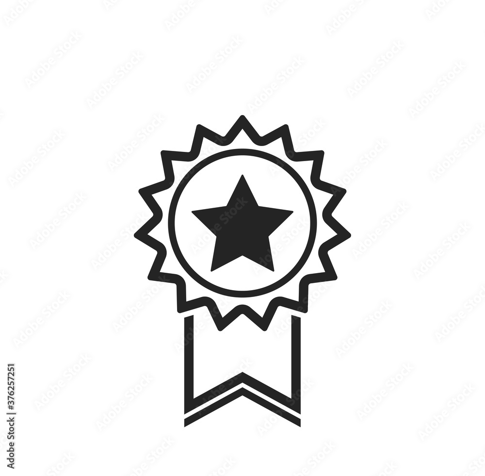 award line icon. badge, medal, and best symbol award line icon. badge, medal, and best symbol