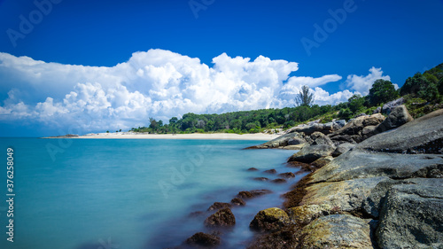 Wonderful sunset photos at batam bintan indonesia