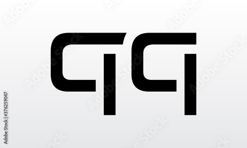 Initial letter QQ logo design with modern business typography vector template. Creative isolated QQ letter logo design