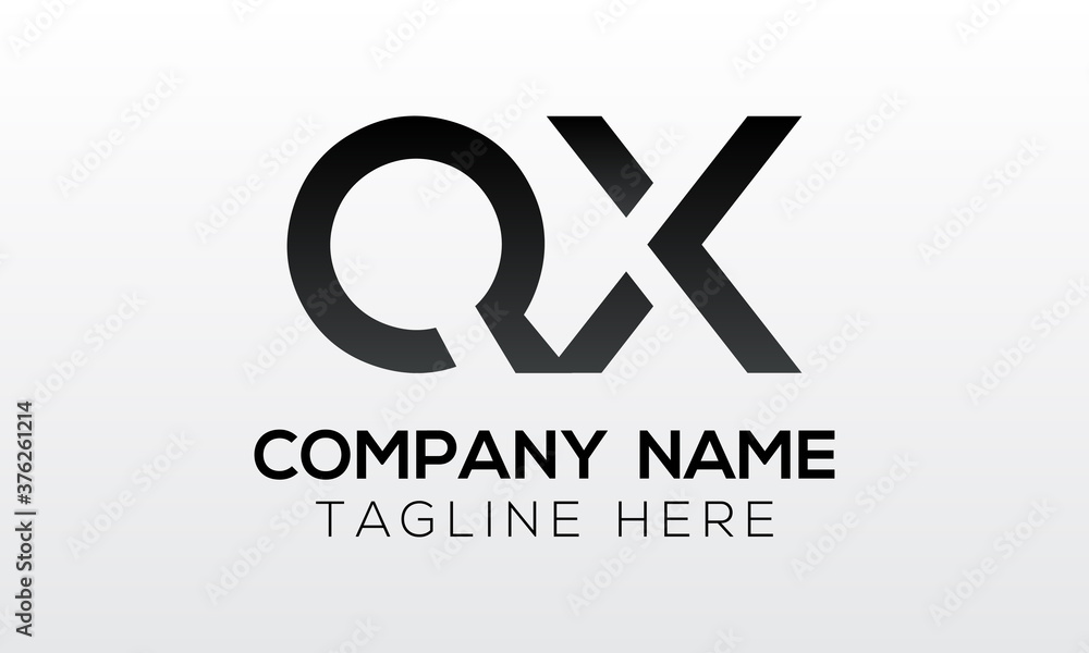 Initial letter QX logo design with modern business typography vector template. Creative isolated QX letter logo design Initial letter QX logo design with modern business typography vector template. Creative isolated QX letter logo design