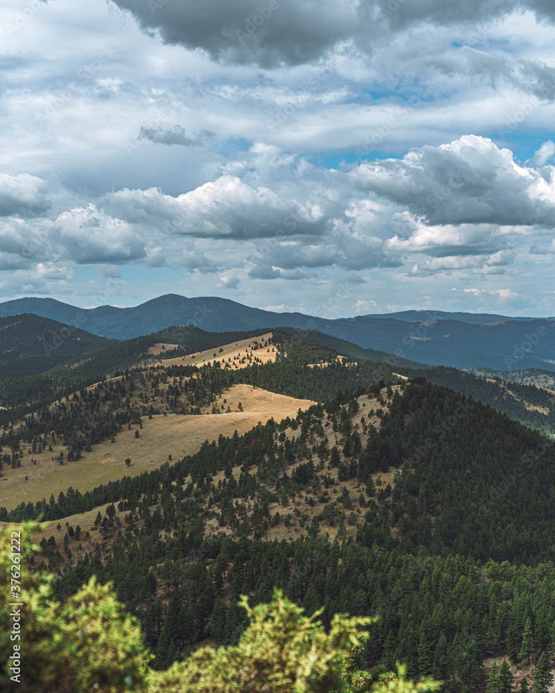 Fototapeta premium Big Sky Rolling Hills
