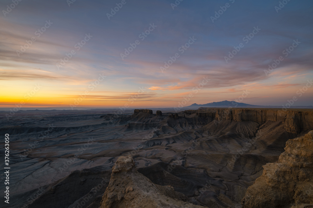 Skyline View at sunrise in Capitol Reef National Park