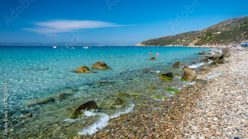 Mari Pintau, Sardinia, in a summer day